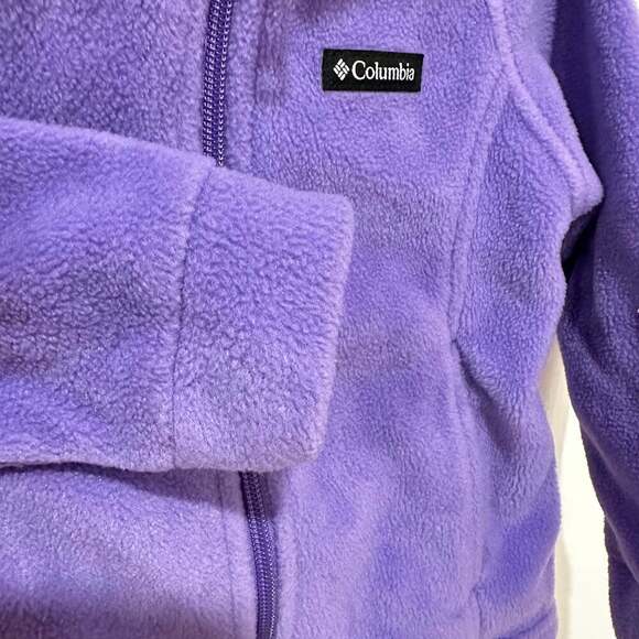Columbia Girls' Benton Springs Fleece Jacket - Picture 6 of 7
